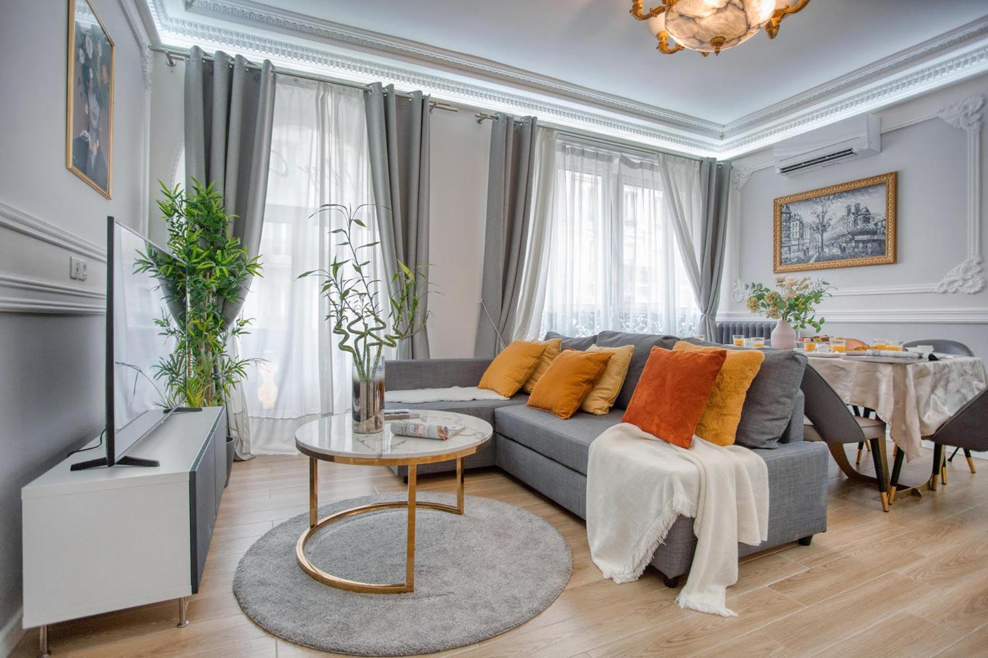 Charmant 150M2 5Ch Romantic - Centre Ville - Clim Párizs Kültér fotó