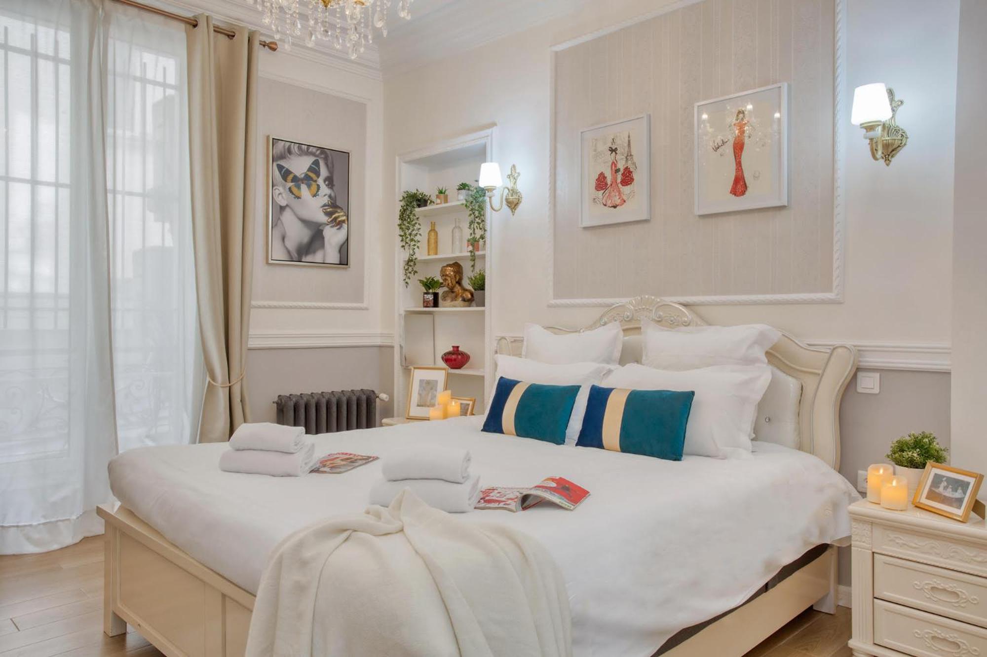 Charmant 150M2 5Ch Romantic - Centre Ville - Clim Párizs Kültér fotó
