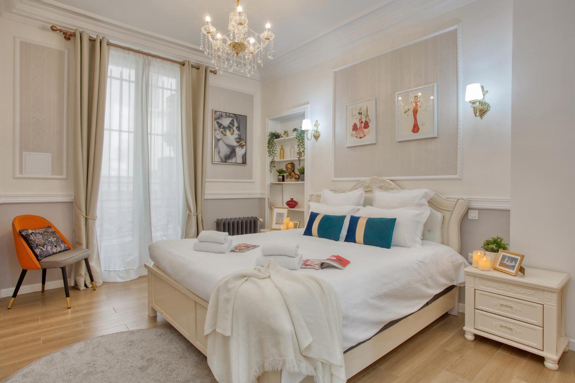 Charmant 150M2 5Ch Romantic - Centre Ville - Clim Párizs Kültér fotó