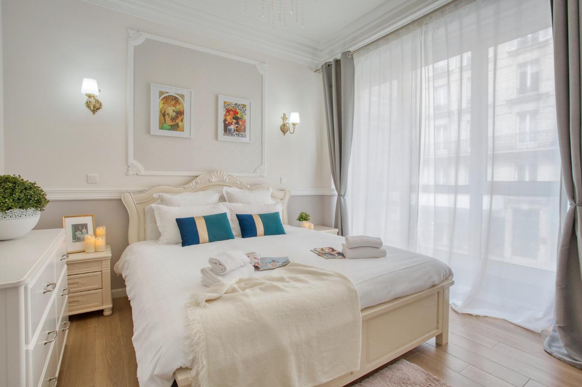 Charmant 150M2 5Ch Romantic - Centre Ville - Clim Párizs Kültér fotó