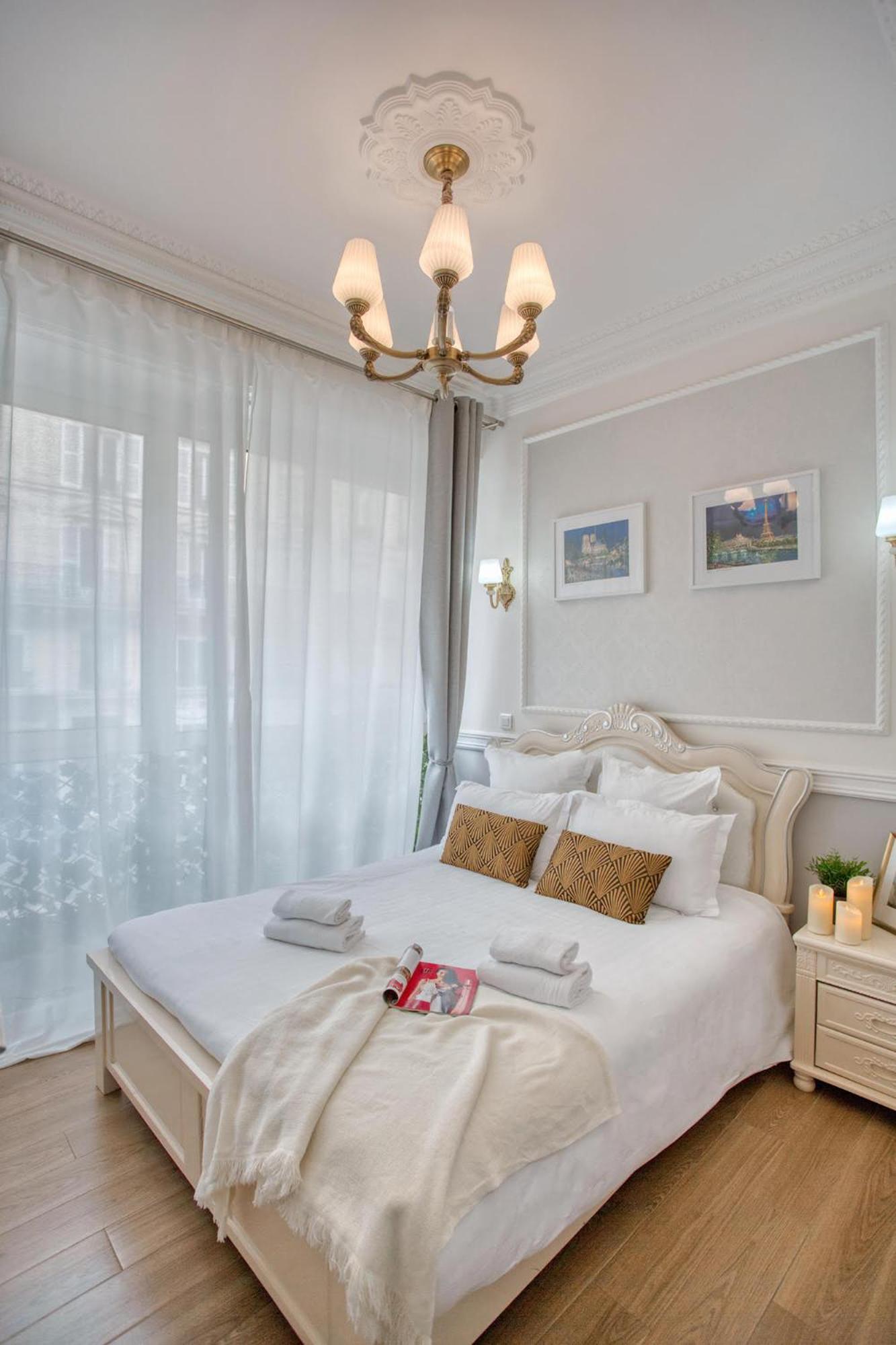 Charmant 150M2 5Ch Romantic - Centre Ville - Clim Párizs Kültér fotó