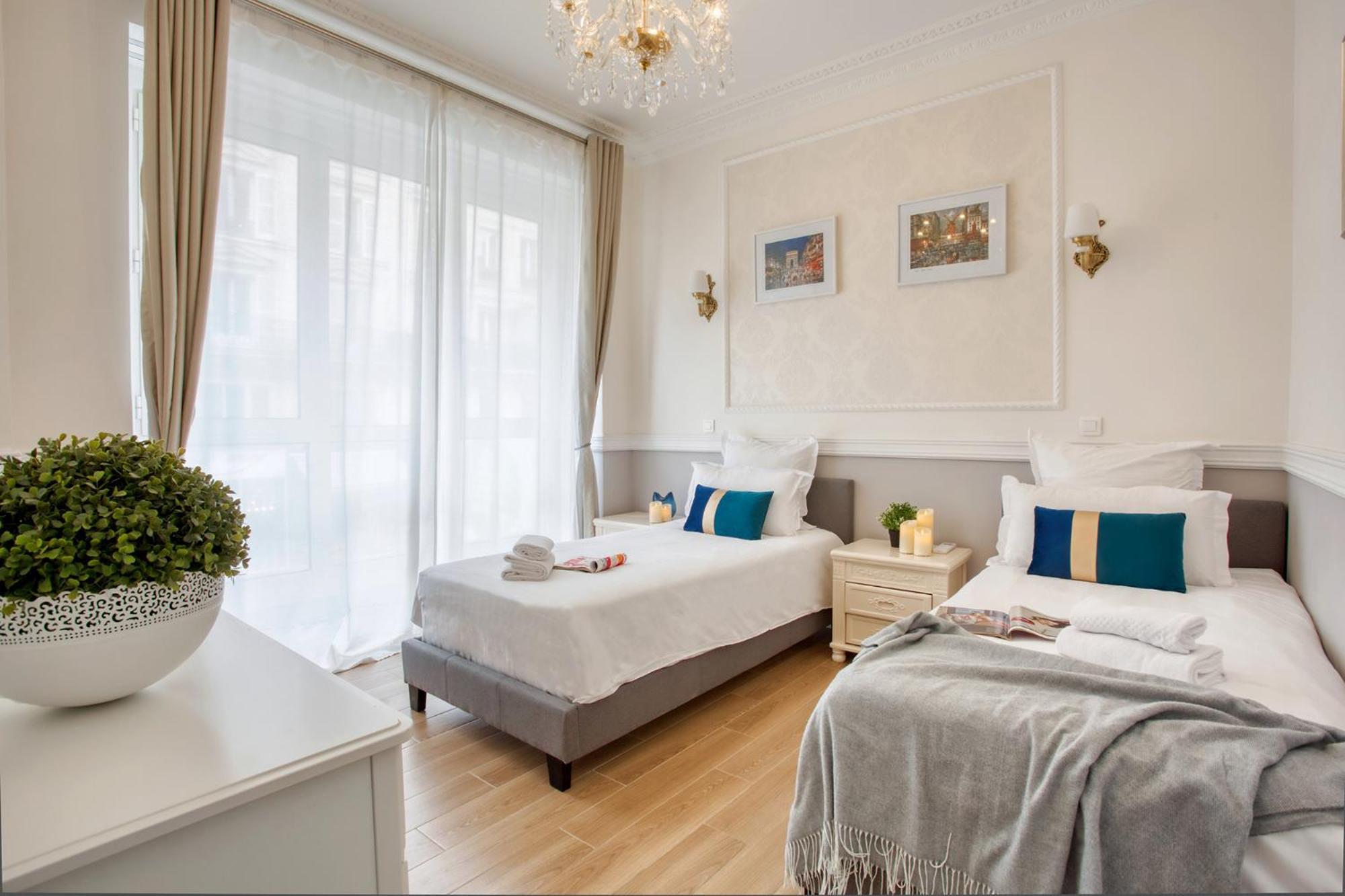 Charmant 150M2 5Ch Romantic - Centre Ville - Clim Párizs Kültér fotó